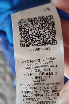 dlhé modre šaty S - 11