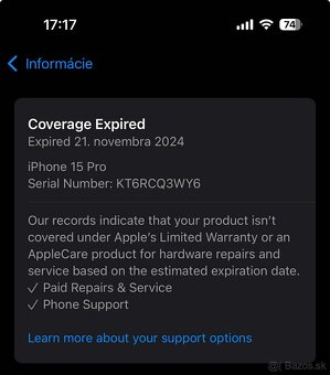 iPhone 15 Pro 128 GB Natural titan (perfektný stav) - 11