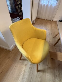 Stoličky masív dub 6ks - 11