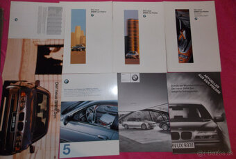 Prospekty katalog BMW 8 E31 850 840 M3 E46 6 E24 Z1 7 E38 M5 - 11