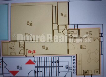 PRENÁJOM: VEĽKOMETRÁŽNY 1 IZBOVÝ BYT S LOGGIOU, CENTRUM - 11