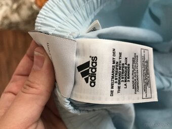 ADIDAS originál belasé damske capri nohavice 38/40 - 11