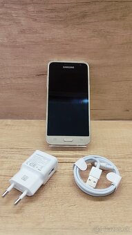 Samsung Galaxy J3 zlatý – super stav - 11