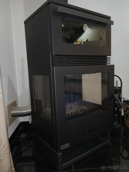 Krbova pec TEBA tk15 s rurou na pecenie - 11