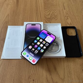 iPhone 14 Pro 512 gb Deep Purple v záruke + prislušenstvo - 11