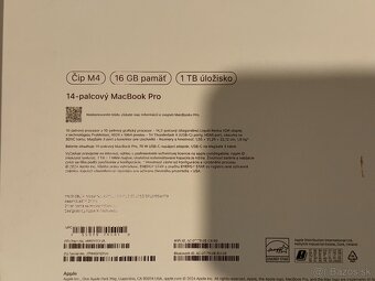 Apple MacBook Pro 14" M4 – 1TB SSD, 16GB RAM - 11