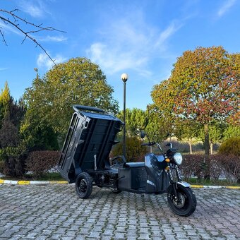 Elektrická nákladní trojkolka i s kabinou-motor 3500 W nová - 11