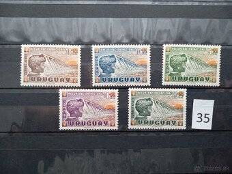 Poštové známky č.809 - 20 ks sérií AMERIKA - KARIBIK - 11