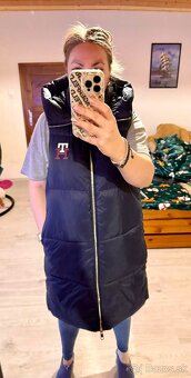 tommy hilfiger novucka original luxusna bunda-vesta - 11