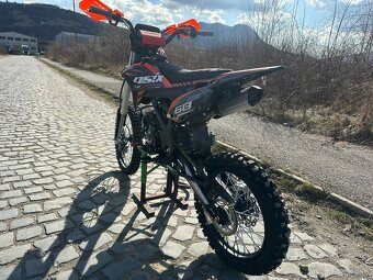 Predám čisto nový nejazdený Pitbike ASIX XB68 140CM3 + El. š - 11