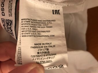 DSQUARED2 white pánska mikinka L/XL - 11