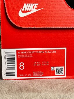 Nike w court Vision alta LTR Tenisky - 11