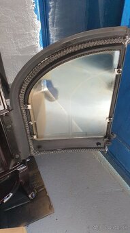 Liatinové kachle Jotul F 600 CB hnedá majolika - 11