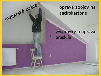 Rekonštrukcie interiéru - maľovanie, omietky, dlažby a iné - 11