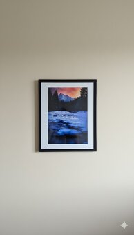 Predám fotobraz: Kriváň vo farbe ľadu a ohňa - 11