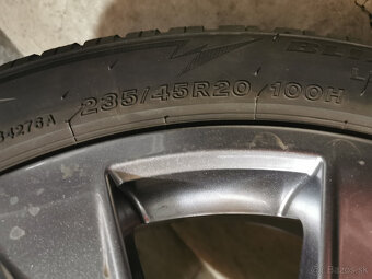 Audi A6 e-tron - orig. 20" alu disky s pneu DOT 24 - 11