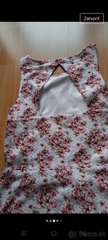 Retro áčkové nové šaty S - 11