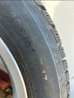 5x100 R17 original VW T-Cross CHESTERFIELD + zimné - 11