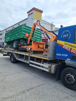 Odtahova sluzba,prevoz strojov a techniky, hydraulicka ruka. - 11