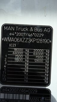 Prodám MAN TGX 18.500 BLS XXL EURO 6 - 11