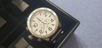 Nixon Zlaté hodinky aj strieborne veľká nad 5cm priemer - 11
