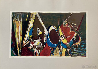 6 farebných litografií Endreho Nemesa, 1953 - 11