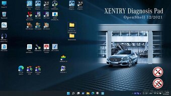 Laptop Mercedes + multiplexer C4 Xentry StarDiagnose12 2021+ - 11