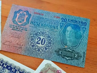 REZERVACE -  Rakousko-Uherska (50, 20, 10, 2, 1 koruna) - 11