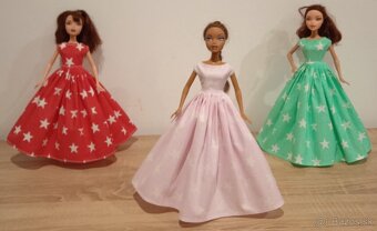 Barbie-dlhe šaty pre Barbie - 11