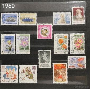 Predám poštové známky ZSSR - REZERVOVANÉ - 11