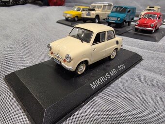 Sbírka modelů 1:43 Kultovní auta ČSSR Legendární automobily - 11