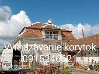 Vymazávanie korýtok oprava komínov 0915246621 - 11