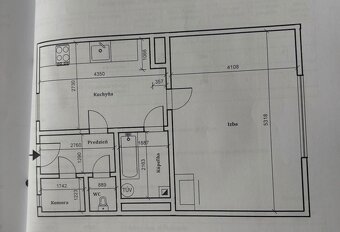 Predam 1-izbovy byt 44 m2 centrum - 11