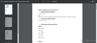Masarykova univerzita podklady na prijímačky - 11