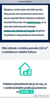 PREDAJ POZEMKU - OVOCNÉHO SADU/Pozemok,záhrada,Predam vymení - 11