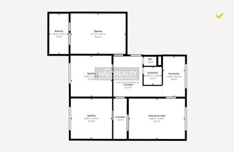 HALO reality - Predaj, štvorizbový byt Revúca - EXKLUZÍVNE H - 11