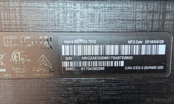 Acer Aspire E5-773G nefunkčný - 11