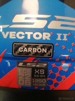 Silniční přilba Ls2 Vector II Carbon - 11
