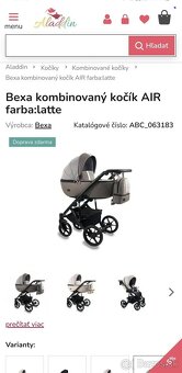 Kočík Bexa dvojkombinácia - 11