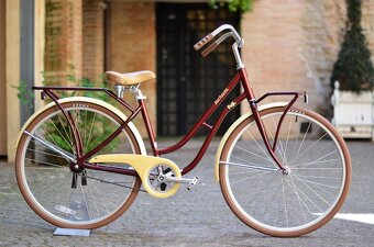 Štýlový mestský retro bicykel Fuji Mio Amore 2013 - 11