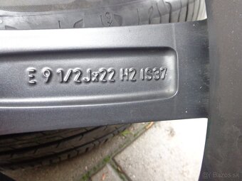 5x112 R22 BMW X5 G05 / X6 G06 original letna sada kolies - 11