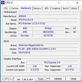 set MB ASRock 970 Pro3 R2.0 AM3+ CPU FX-4320 + 16GB RAM - 11