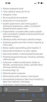 MAXI-COSI CabrioFix vajíčko do auta+Nuna Leaf - 11