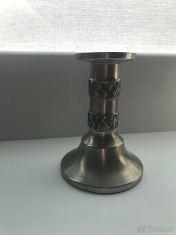 Predám škandinávske cínové svietniky (Norwegian Pewter) - 11