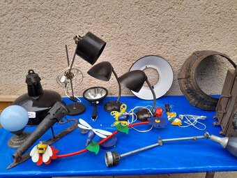 Petrolejová,bakelitová,industriálna ,železničiarska lampa. - 11