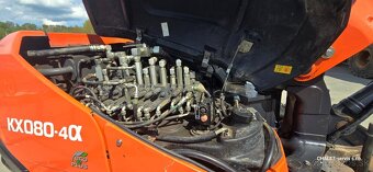 Pásový bagr Kubota KX80-4, rok výroby 2018, 4.215 motohodin - 11