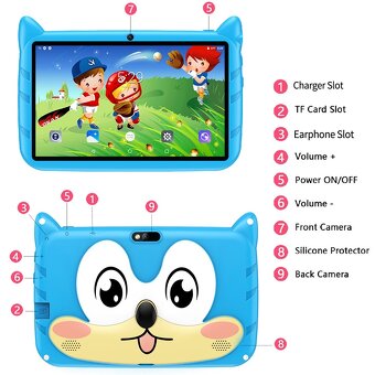 Tablet smart kids 4/64GB - WiFI - nový a zabalený - 11