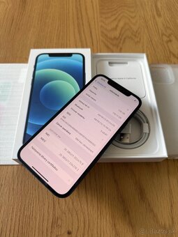 iPhone 12 128 gb Blue - komplet príslušenstvo, záruka - 11
