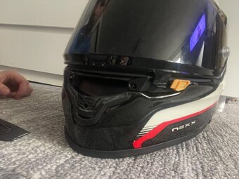 Moto Helma NEXX X.R3R CARBON velkost L ,moto prilba - 11