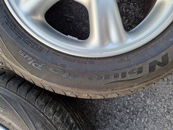 Toyota Disky R15, 5x100, 6J, ET39, letné pneu 195/60r15 - 11